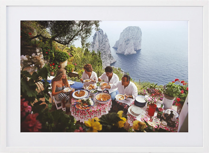 Dining Al Fresco On Capri - 390 x 590, White image