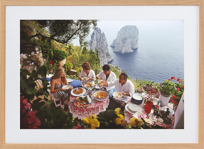 Dining Al Fresco On Capri - 390 x 590, Scandanavian image
